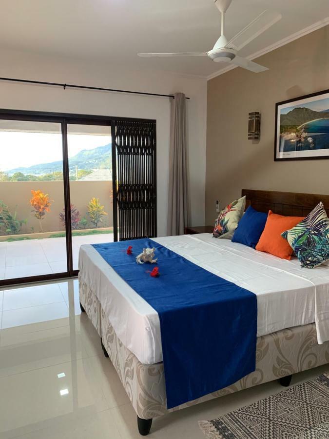 Whispering Palms Apartment Bel Ombre Bagian luar foto